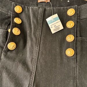 J McLaughlin black denim sailor jeans